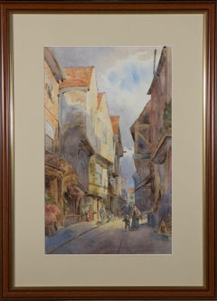 Vintage J. Cox - Early 20th Century Watercolour, York