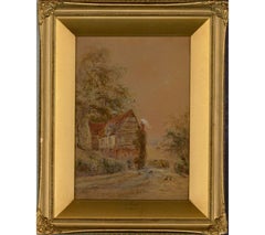 Antique E. Nevil - Late 19th Century Watercolour, Near Tring