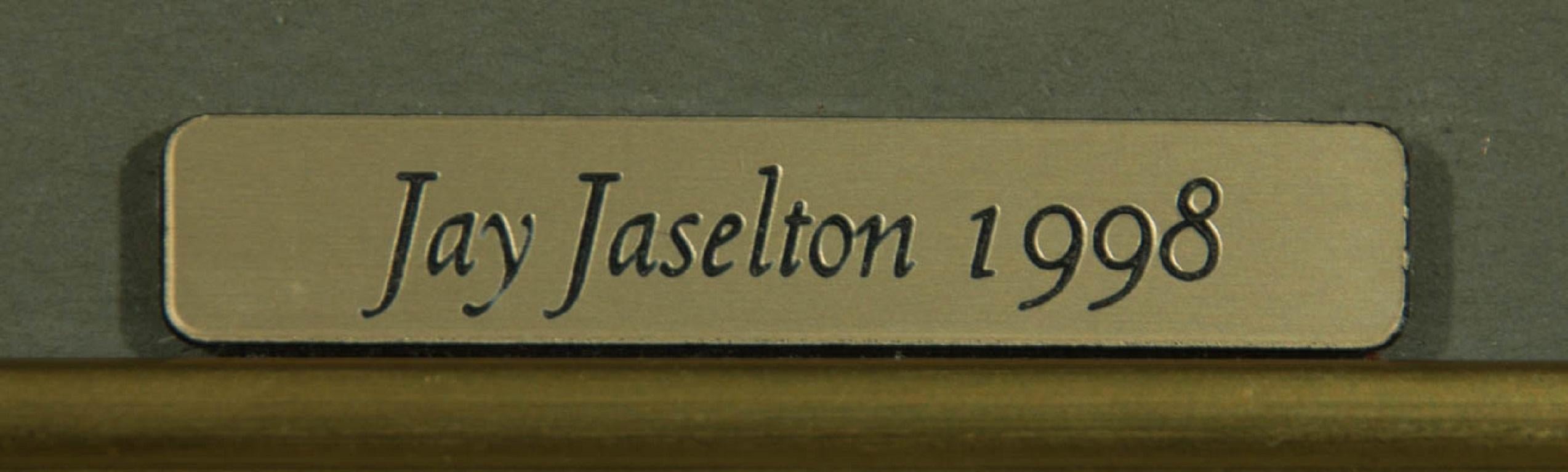 Jay Jaselton - 1998 Pastel, deux terriers en vente 4