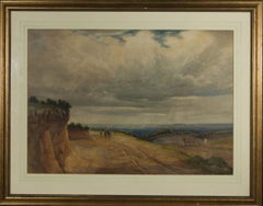 G. Lewis Luker - Signed & Framed 19th Century Watercolour, Landscape