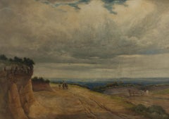 G. Lewis Luker - Signed & Framed 19th Century Watercolour, Landscape
