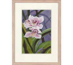 Pat Hall - 2009 Watercolour, Orchids