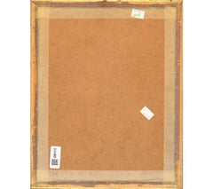 Christopher Hughes - 20. Jahrhundert Aquarell, Pfirsich und Schwarzbeere