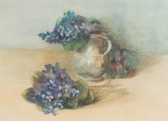 James Valentine Jelley (1856-1943) - 1916 Watercolour, Hydrangeas