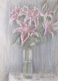Val Hamer - 2004 Pastel, fleurs de nénuphar