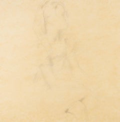 Alfred Kingsley Lawrence RA (1893-1975) – Graphitzeichnung, Junges Mädchen