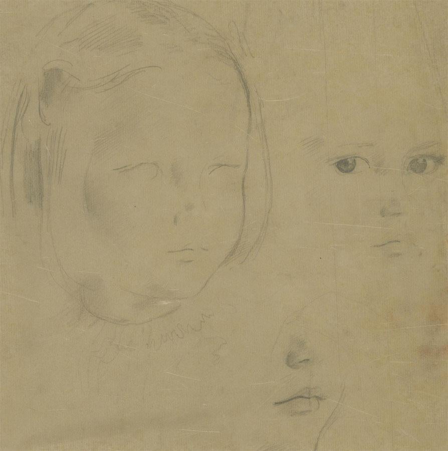 Alfred Kingsley Lawrence RA (1893-1975) - 20th Century Graphite Drawing, Girl For Sale 2