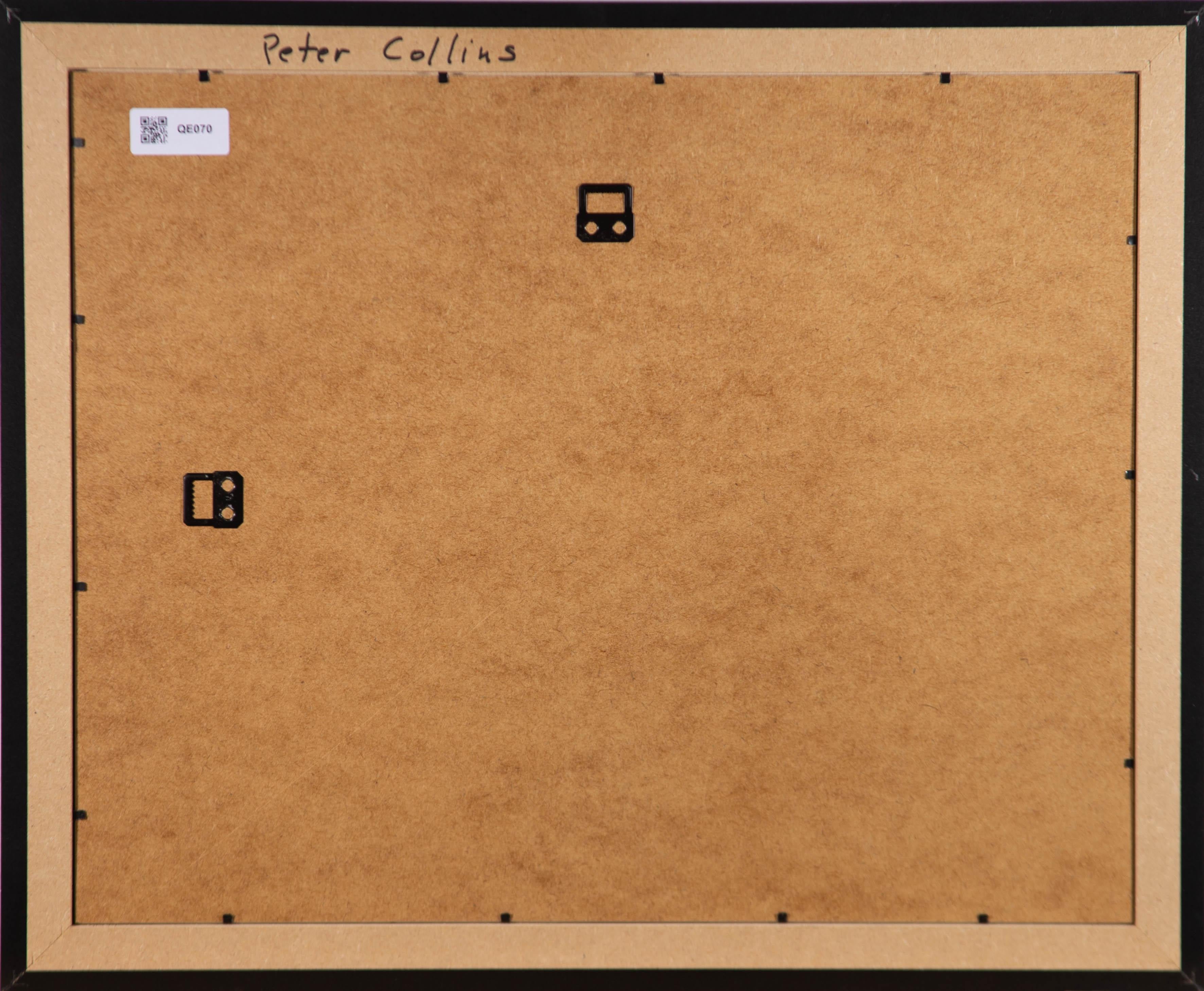 Peter Collins ARCA - 20. Jahrhundert Bleistift- und Tuschezeichnung, Figur und Sessel im Angebot 2
