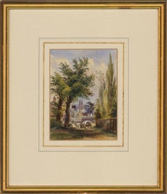 1863 Watercolour - View of Hampton