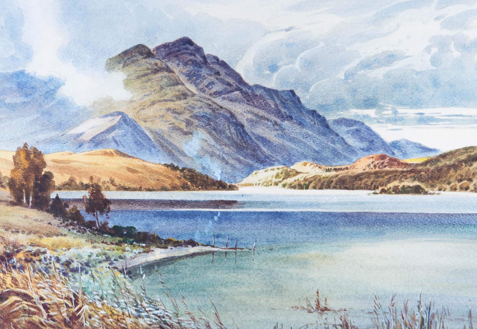 Herbert Henry Hughes Richardson (1882-1964) - Aquarelle, Ben Venue 1