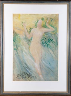 Elsie March (1884â€“1974) - Mid 20th Century Watercolour, Dancing Nymph