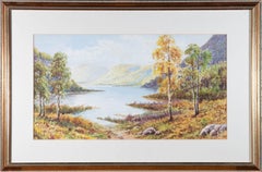 Vintage G. Hayes - Signed & Framed Mid 20th Century Watercolour, Autumnal Views