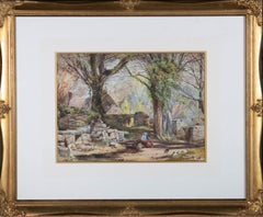 20th Century Watercolour - Rural Idyll