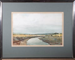 Joseph Pighills (1902-1984) - 20th Century Watercolour, River Stour, Manningtree