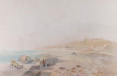 James Vivien de Fleury (1847-1902) - 1899 Aquarell, Strandläufer