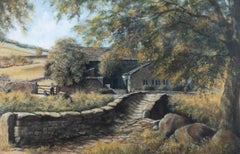 Harry Fryers - 1990 Watercolour, Wycoller Dene