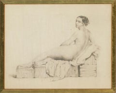 Max Ulrich Schoop (1903-1990) - Early 20thC Graphite Drawing, Classical Nude