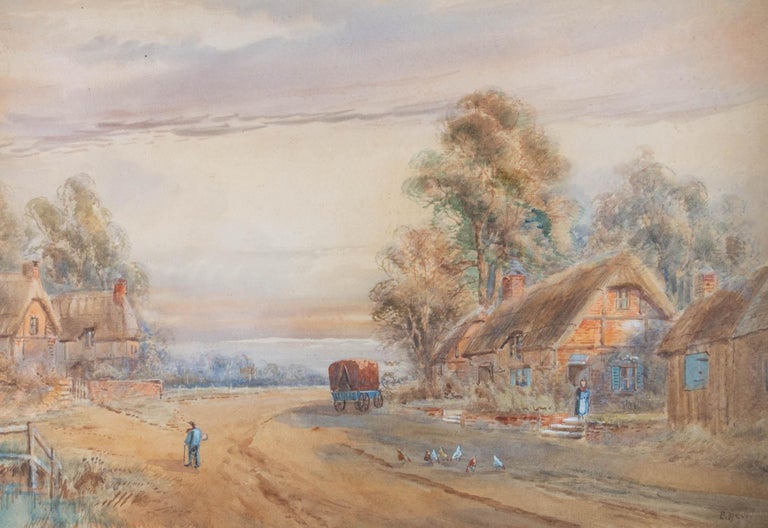 Edward Nevil - Early 20th Century Watercolour, Near Edgware For Sale at  1stDibs
