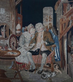 broderie de la fin du XIXe siècle - Un amour intemporel