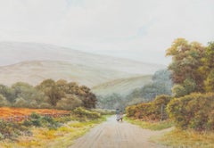 George Oyston (1861-1937) - 1927 Watercolour, At Bovey Tracey, Devon