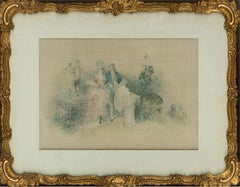 Late 19th Century French Rococo Foliate Frame