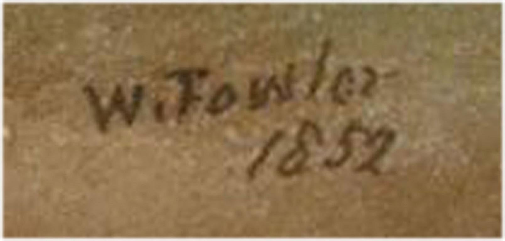 W. Towler - Aquarelle de 1852, ville de lac italienne en vente 3