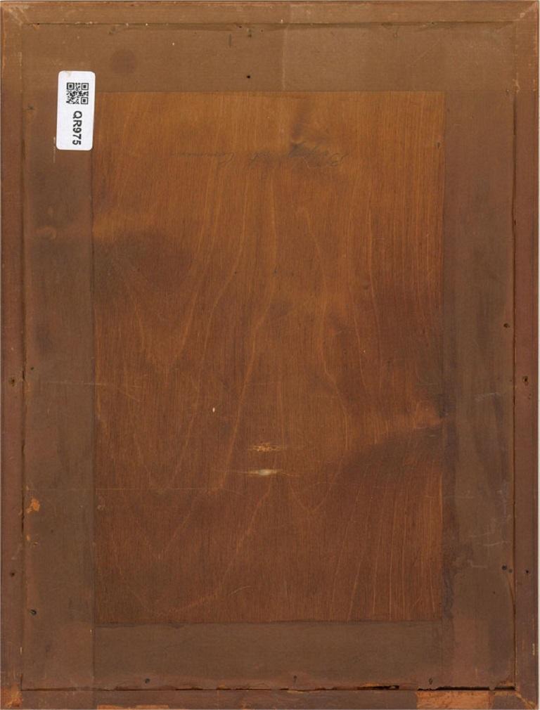 Pierre Le Boeuff - Acuarela de principios del siglo XX, Torre del reloj continental en venta 2