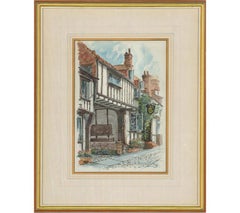 Archie Niven - Contemporary Watercolour, The Mermaid Inn, Rye