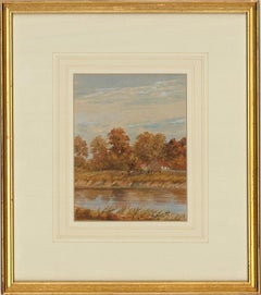 H. Allingham - Early 20th Century Watercolour, River Cottage