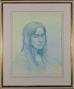 Marika Eversfield (1914-2014) – Aquarell des 20. Jahrhunderts, Zeitgenössische Malerei