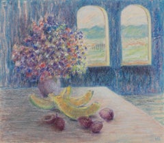 Marika Eversfield (1914-2014) - 20th Century Pastel, Fruit And Flowers