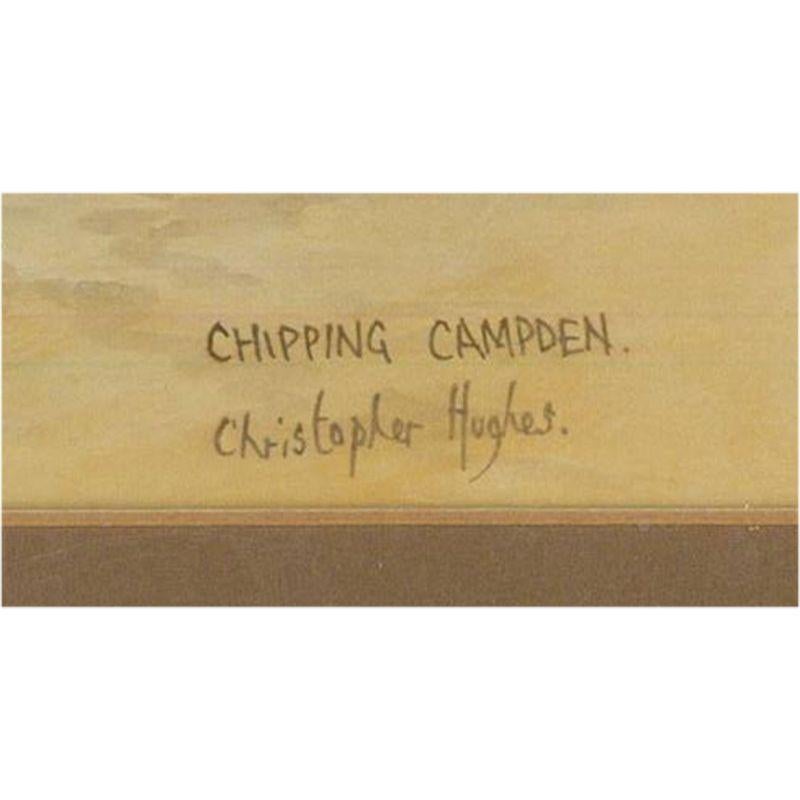 Christopher Hughes - Contemporary Watercolour, Chipping Campden For Sale 3