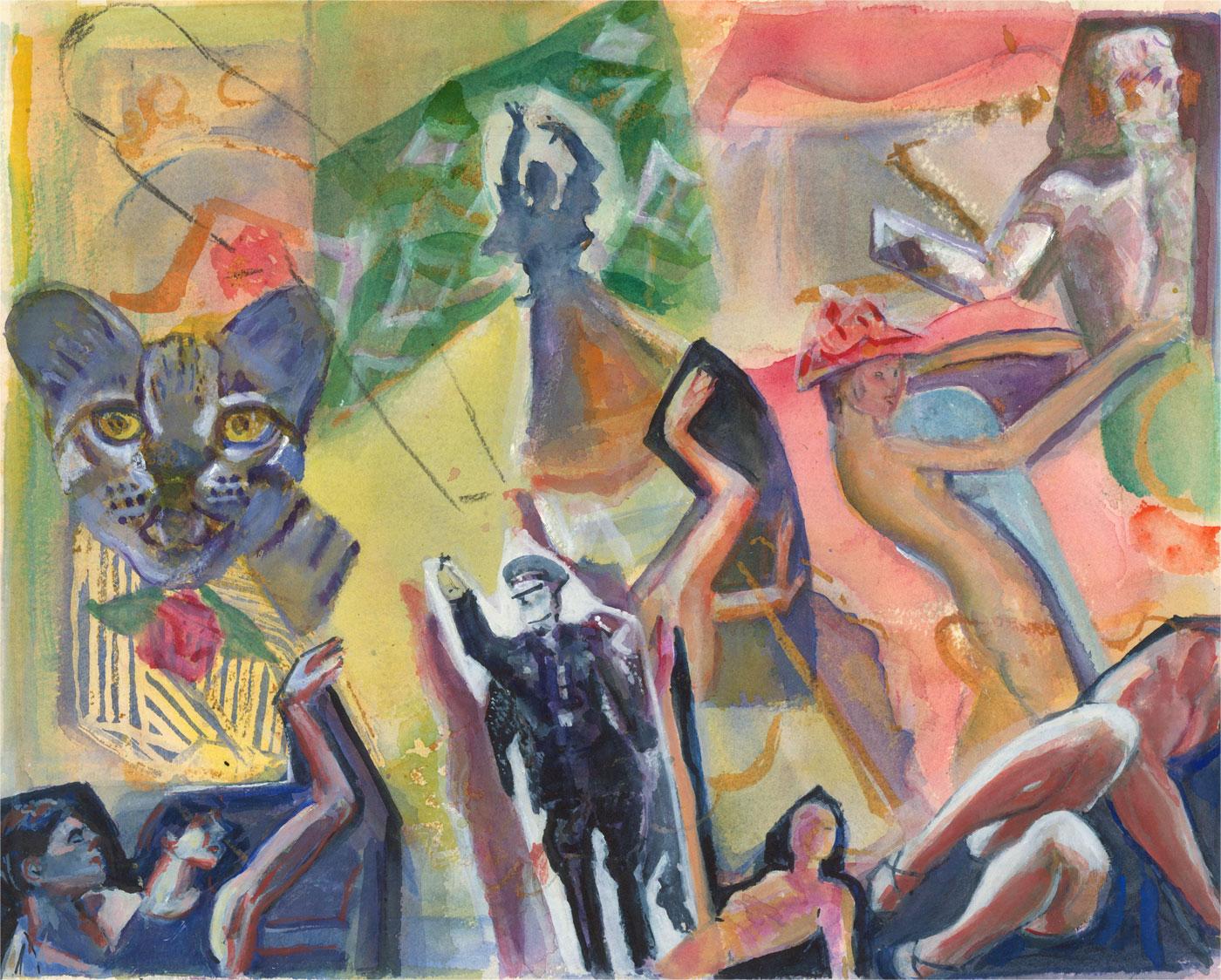 Susan Paine - Zeitgenössisches Aquarell, Inside The Artist's Mind im Angebot 2