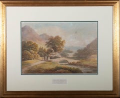 Francis Nicholson (1753-1844) - 1820 Aquarelle, Rydal Hall