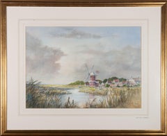 Jill Parker - Contemporary Watercolour, Cley Mill, Norfolk