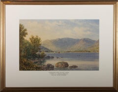 William Taylor Longmire (1841-1914) - 1892 Watercolour, Lake Windermere