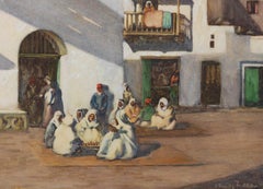 Arthur Romilly Fedden (1875-1939) - 1904 Watercolour, North-African Street Scene