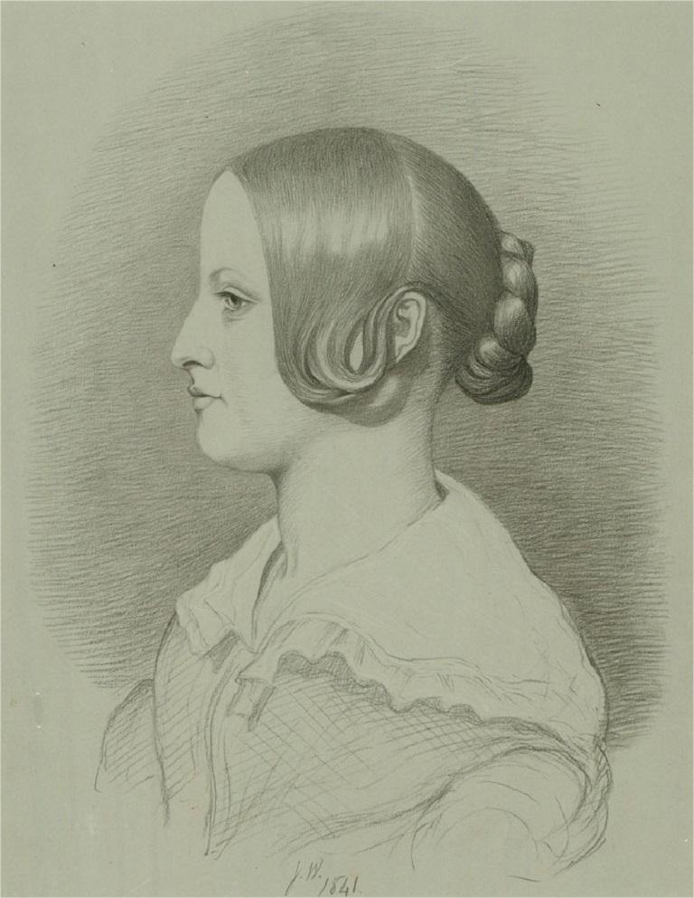victorian woman profile