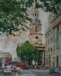 Phil Wildman - Contemporary Gouache, St Peter's Church, Eaton Square, London