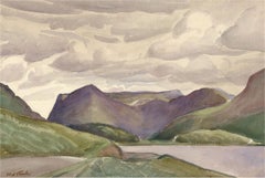 Horace Tuck (1876-1951) – Aquarell des frühen 20. Jahrhunderts, The Lake District