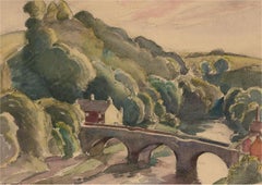 Horace Tuck (1876-1951) - Early 20th Century Watercolour, River Swale, Richmond