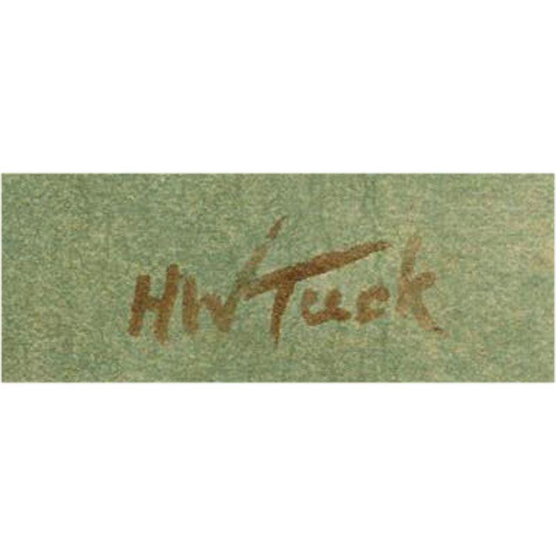 Horace Tuck (1876-1951) - Aquarell des frühen 20. Jahrhunderts, Landschaft aus den Mittleren Wäldern im Angebot 1