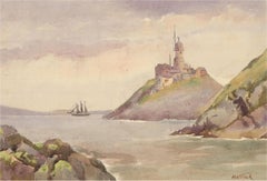 Horace Tuck (1876-1951) - Early 20th Century Watercolour, The Lighthouse