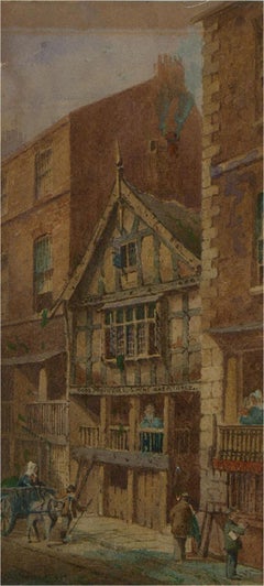 Augustus Osborne Lamplough (1877-1930), Watercolour, God's Providence House