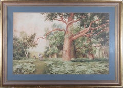 Arthur White - 19th Century Watercolour, Through the Woods