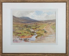 Berenger Benger RCA RBA (1868-1935) - 1905 Watercolour, Yes Tor, Dartmoor