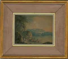 Attrib. Sir George Beaumont (1753-1827) - 18th Century Watercolour, Estuary