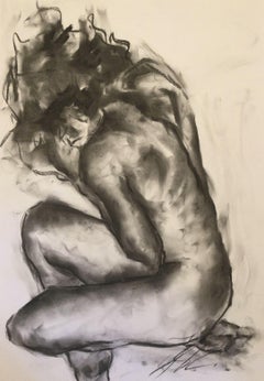 Existence, Drawing, Charcoal on Paper