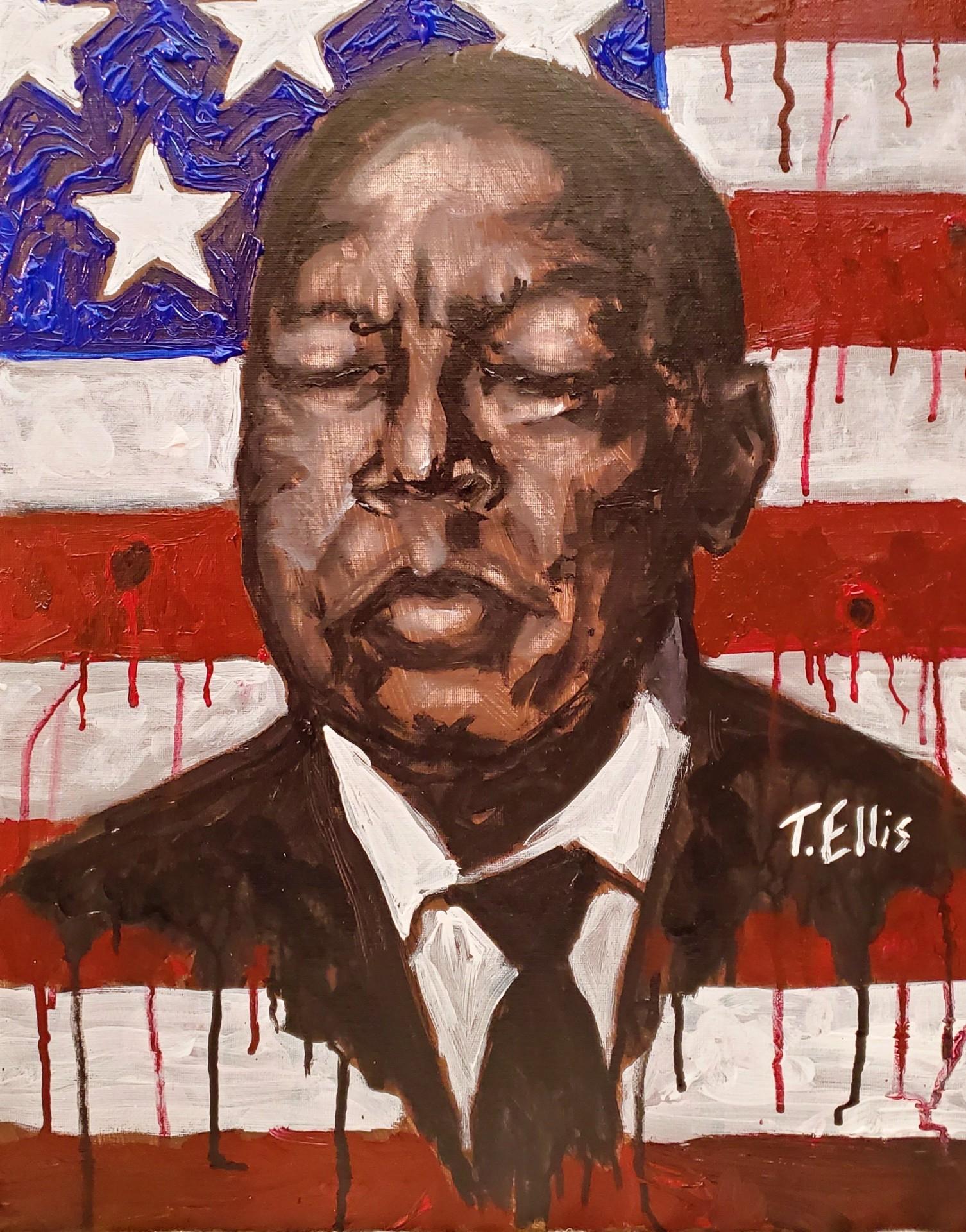 John Lewis :He Shed His Blood - Art by Ted Ellis