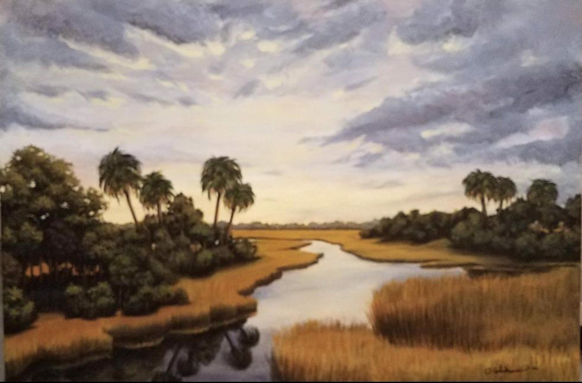 Palmetto Marsh - Art by Dana Coleman